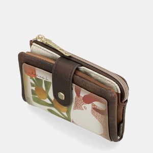 4. Anekke Muse Medium Flexible Wallet brown