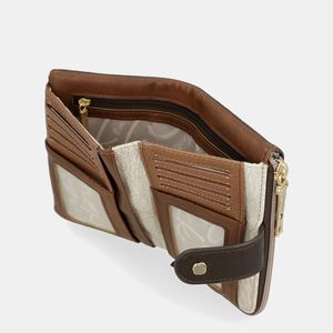 3. Anekke Muse Medium Flexible Wallet brown