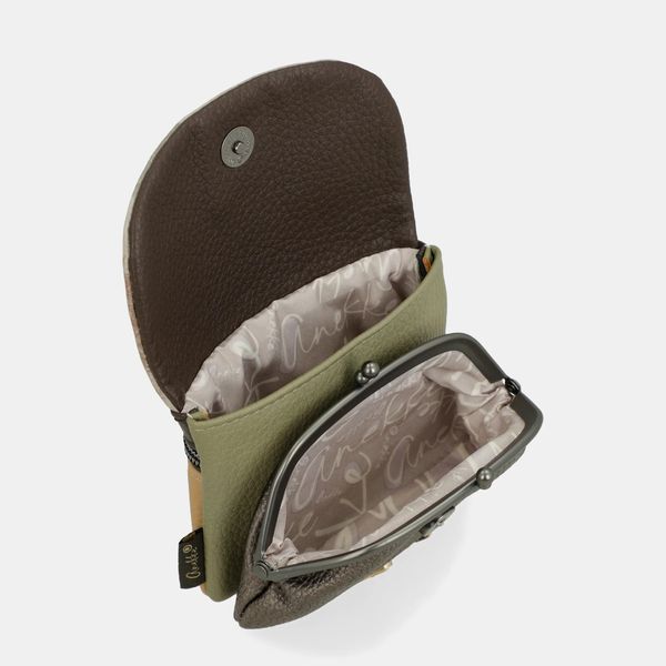 2. Muse coin purse with flap brown Anekke 42709-016