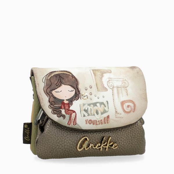 3. Muse coin purse with flap brown Anekke 42709-016