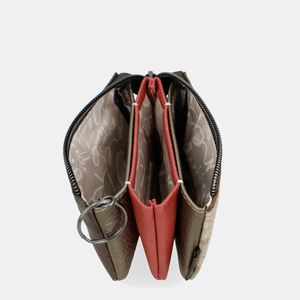 2. Anekke Muse three-compartment coin purse brown