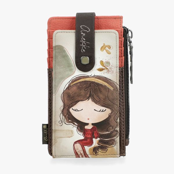 Porta tessere Muse marrone Anekke