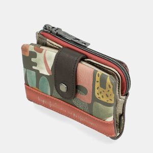 1. Porta monete RFID Muse marrone