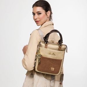 5. Zaino manici corti Amphora marrone