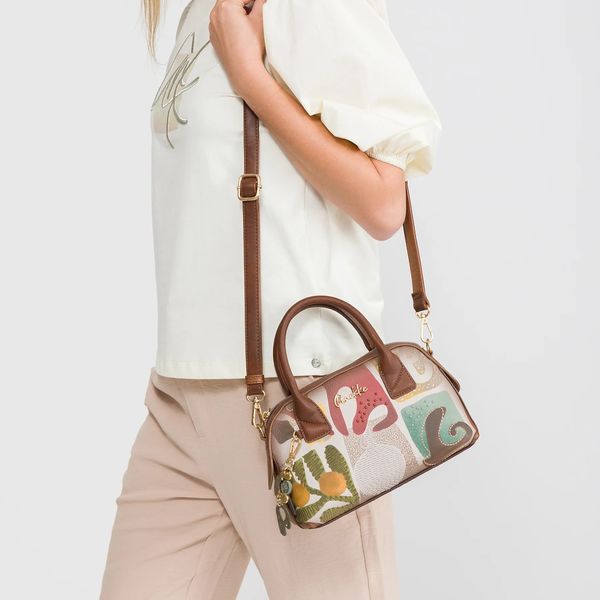 4. Borsa con manico corto Amphora marrone Anekke 42711-410