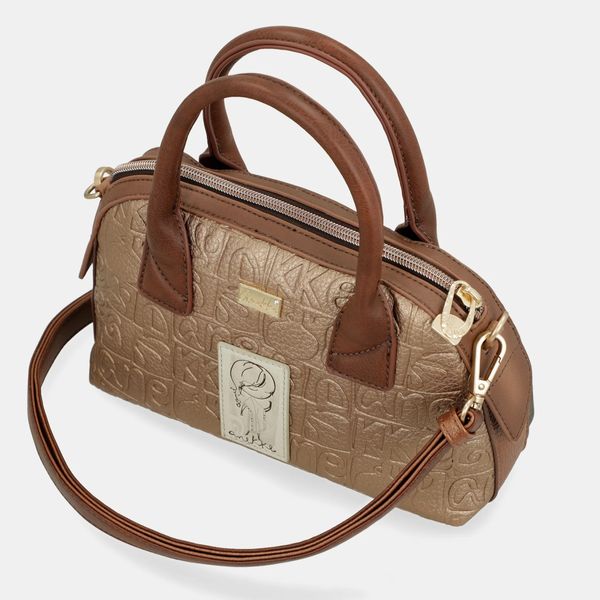 3. Borsa con manico corto Amphora marrone Anekke 42711-410
