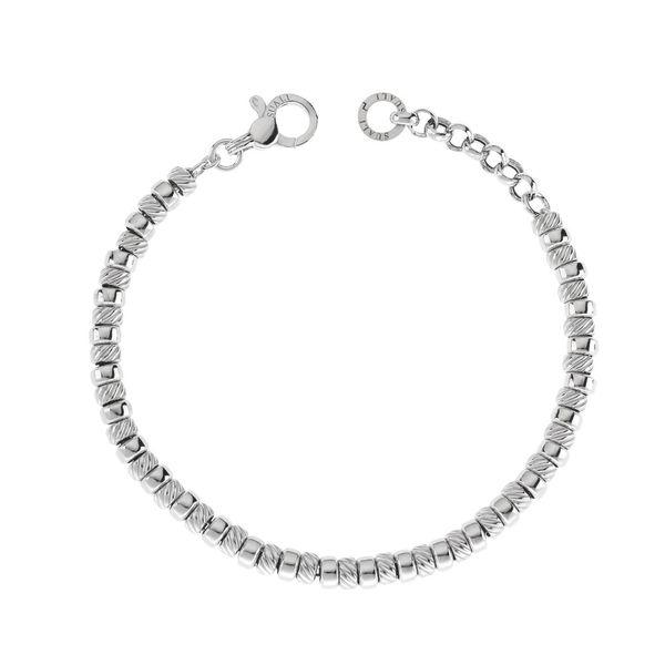 Bracciale elementi combinati Grigio argento Suali Gioielli