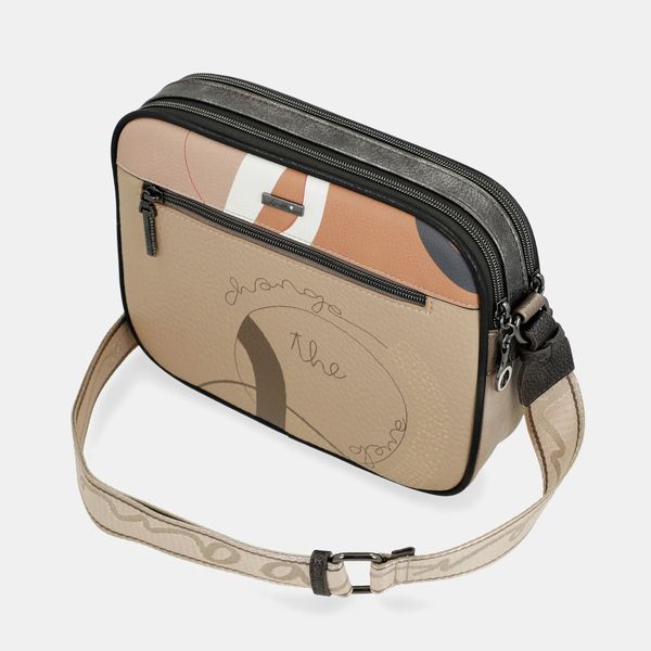3. Borsa media tracolla Eikon beige Anekke 42753-516