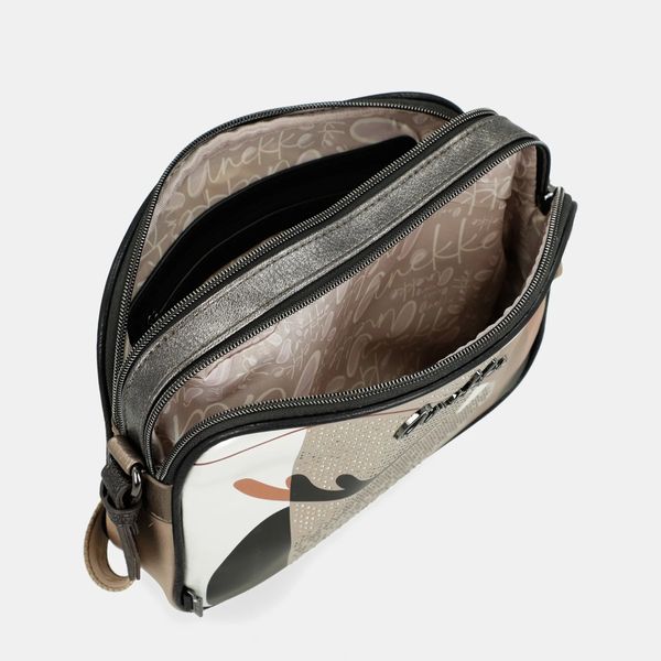 2. Borsa media tracolla Eikon beige Anekke 42753-516