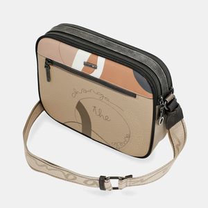 3. Borsa media tracolla Eikon beige