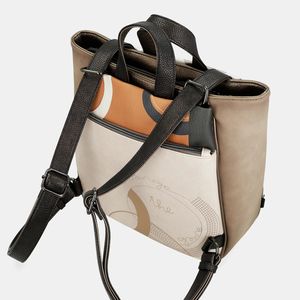 2. Zaino doppio manico Eikon beige