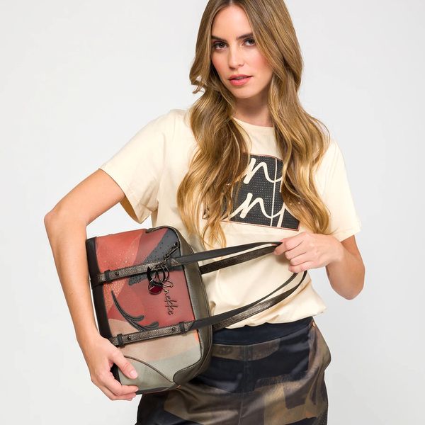 2. Borsa a spalla Eikon nero Anekke 42752-406