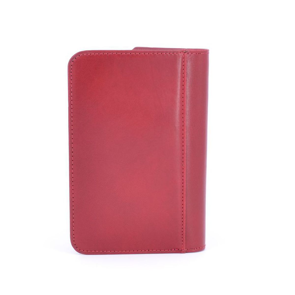 3. Leather passport holder Red BRASS Workshop p8120