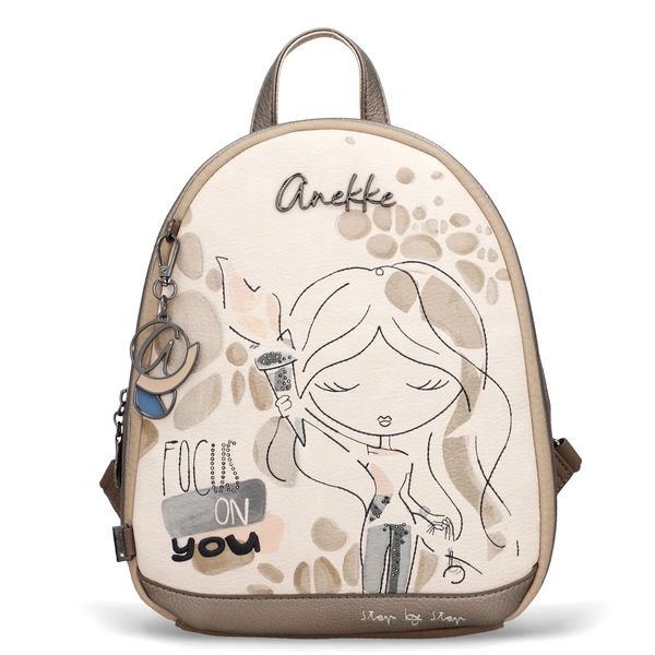Olympia Small Backpack beige Anekke