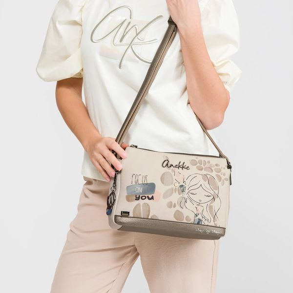 1. Borsa a tracolla Olympia beige Anekke 42743-184