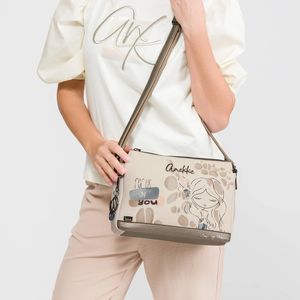 1. Borsa a tracolla Olympia beige