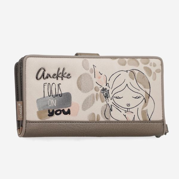 Olympia hard wallet beige Anekke