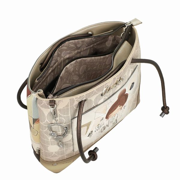 1. Borsa a spalla Sophia beige Anekke 42802-361