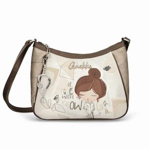 1. Borsa tracolla Anekke Sophia marrone
