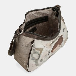 3. Borsa tracolla Anekke Sophia marrone
