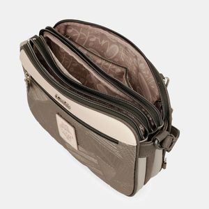 2. Borsa a tracolla Sophia marrone