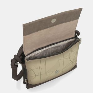 2. Borsa a tracolla con manico corto Sophia marrone