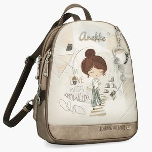 1. Sophia Anti-Theft Backpack brown