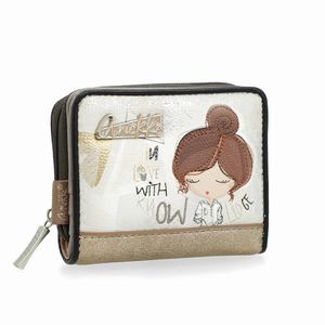 4. Portafogli piccolo Sophia beige