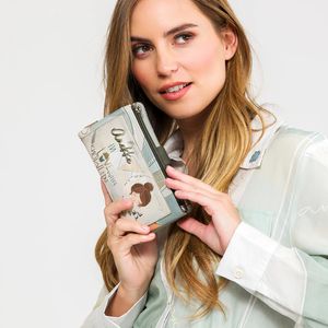 3. Sophia RFID Medium Wallet beige