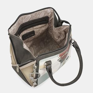 2. Borsa a mano Auralis marrone