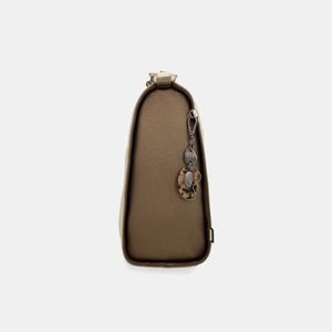 2. Borsa grande tracolla Gaia beige