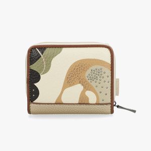 4. Portafogli piccolo Gaia beige