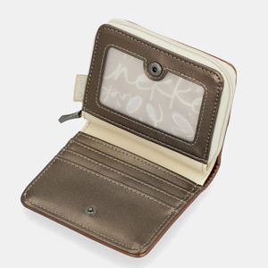 3. Portafogli piccolo Gaia beige