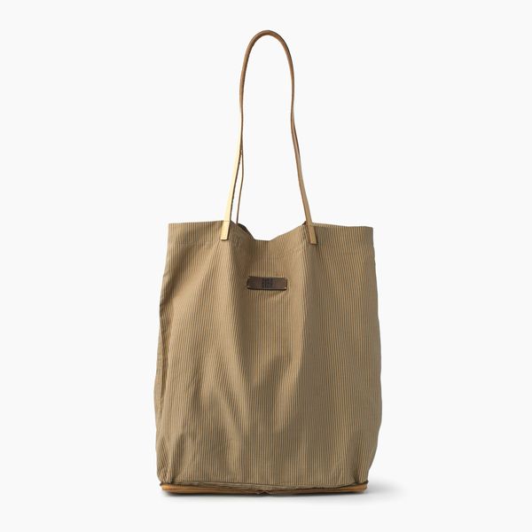 2. Mansfield Stripes Tote Bag mustard BIBA map1l