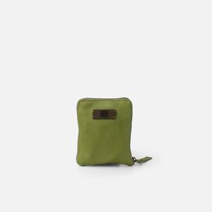 1. Borsa tote Mansfield stripes verde acido