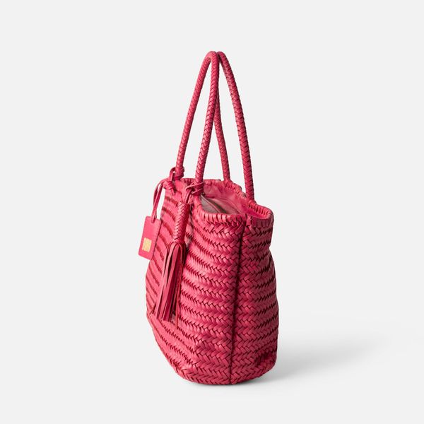 2. Borsa shopping Perkins fucsia BIBA per1l