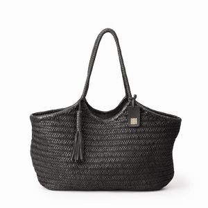 2. Perkins double handle shopper bag black