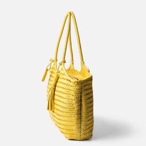 3. Perkins double handle shopper bag lime