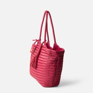 1. Perkins double handle shopper bag fuchsia