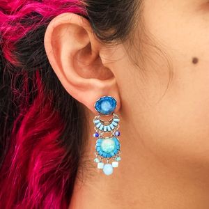 2. Orecchini Sky, Blue Bayou Set turchese