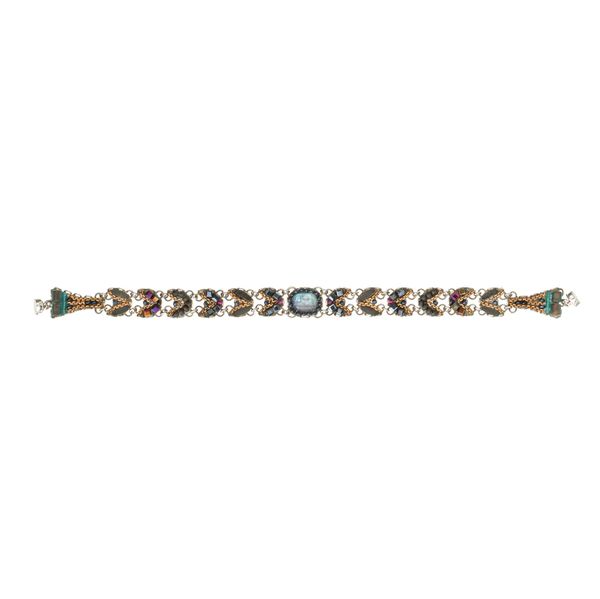2. Bracciale Shadow, Obsidian Set nero AyalaBar c4092