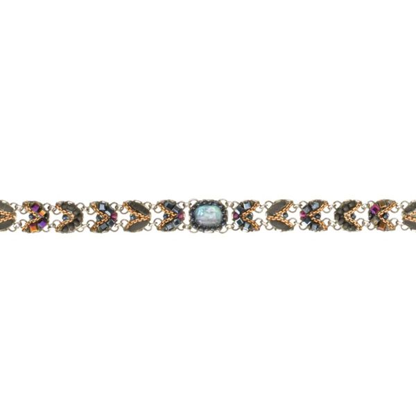 1. Bracciale Shadow, Obsidian Set nero AyalaBar c4092