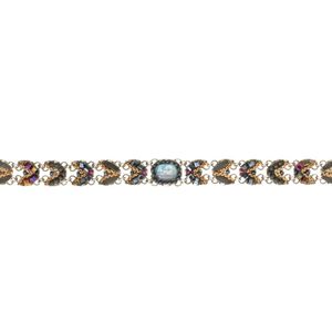 1. Bracciale Shadow, Obsidian Set nero