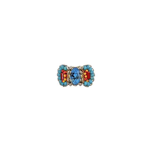 Solstice Ring, Heatwave Set turquoise AyalaBar