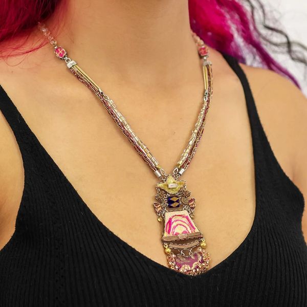 1. Collana Pulm, Plum Wine Set oro AyalaBar h3631