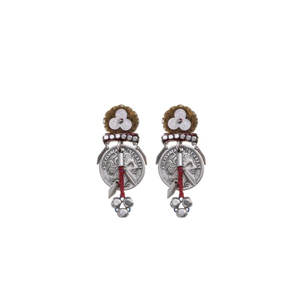 Bronze Earrings, Twinkle Set metal AyalaBar
