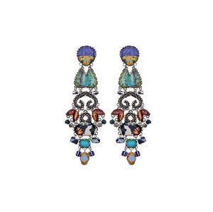 2. Taffy Earrings, Candy Twist Set green