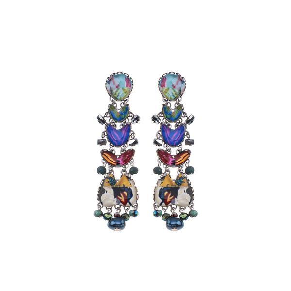 1. BonBon earrings, Candy Twist Set blue AyalaBar r2399
