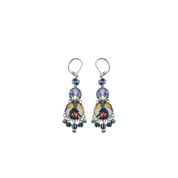 2. Lolly Earrings, Candy Twist Set blue AyalaBar r2402