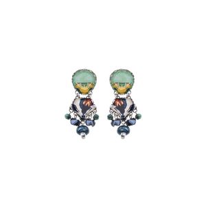 2. Toffee Earrings, Candy Twist Set green